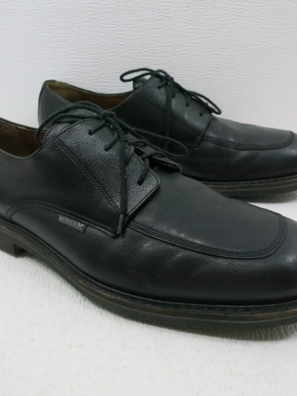 Mephisto Dress Oxfords Goodyear Welt Oil Tanned Pebbled Grained Footwear 11.5